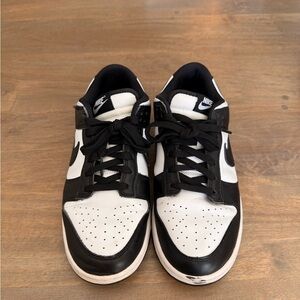 Nike Black and White Low-Top Sneakers
